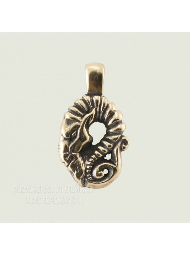 картинка Подвеска Козерог РЗ-ЗБП13264БР от магазина El Corazon