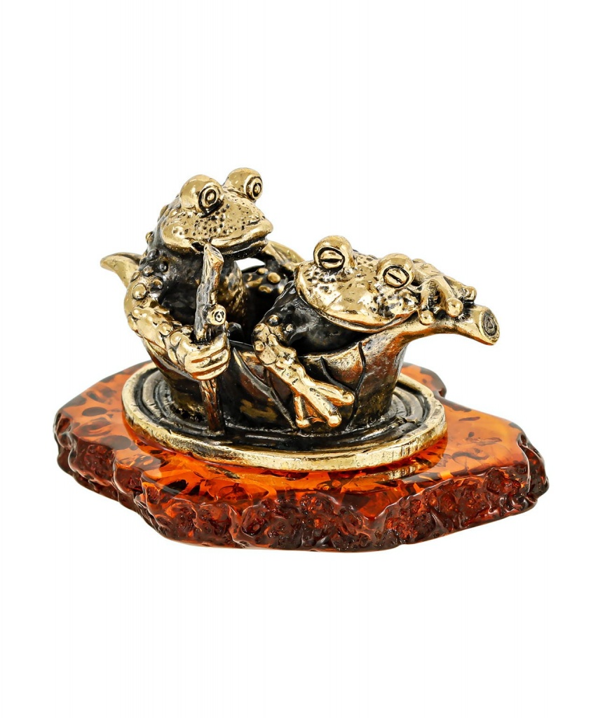 картинка Лягушки Речная прогулка 2984 от магазина El Corazon