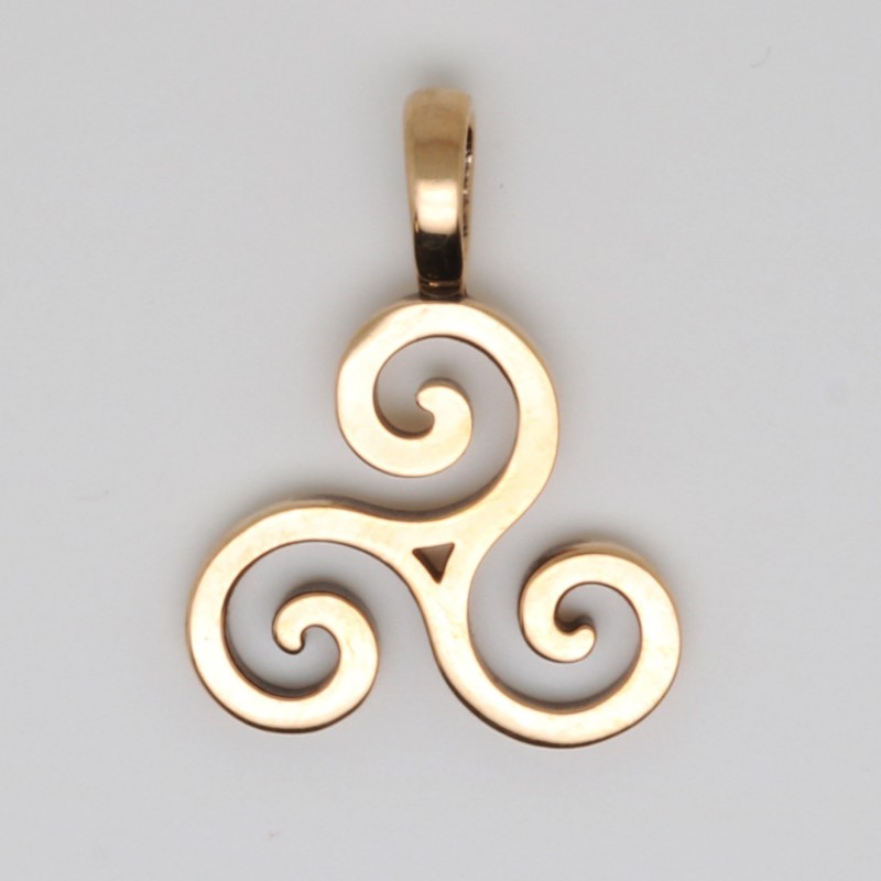 картинка Подвеска Трискелион прорезной РЗ-ОС120424БР от магазина El Corazon