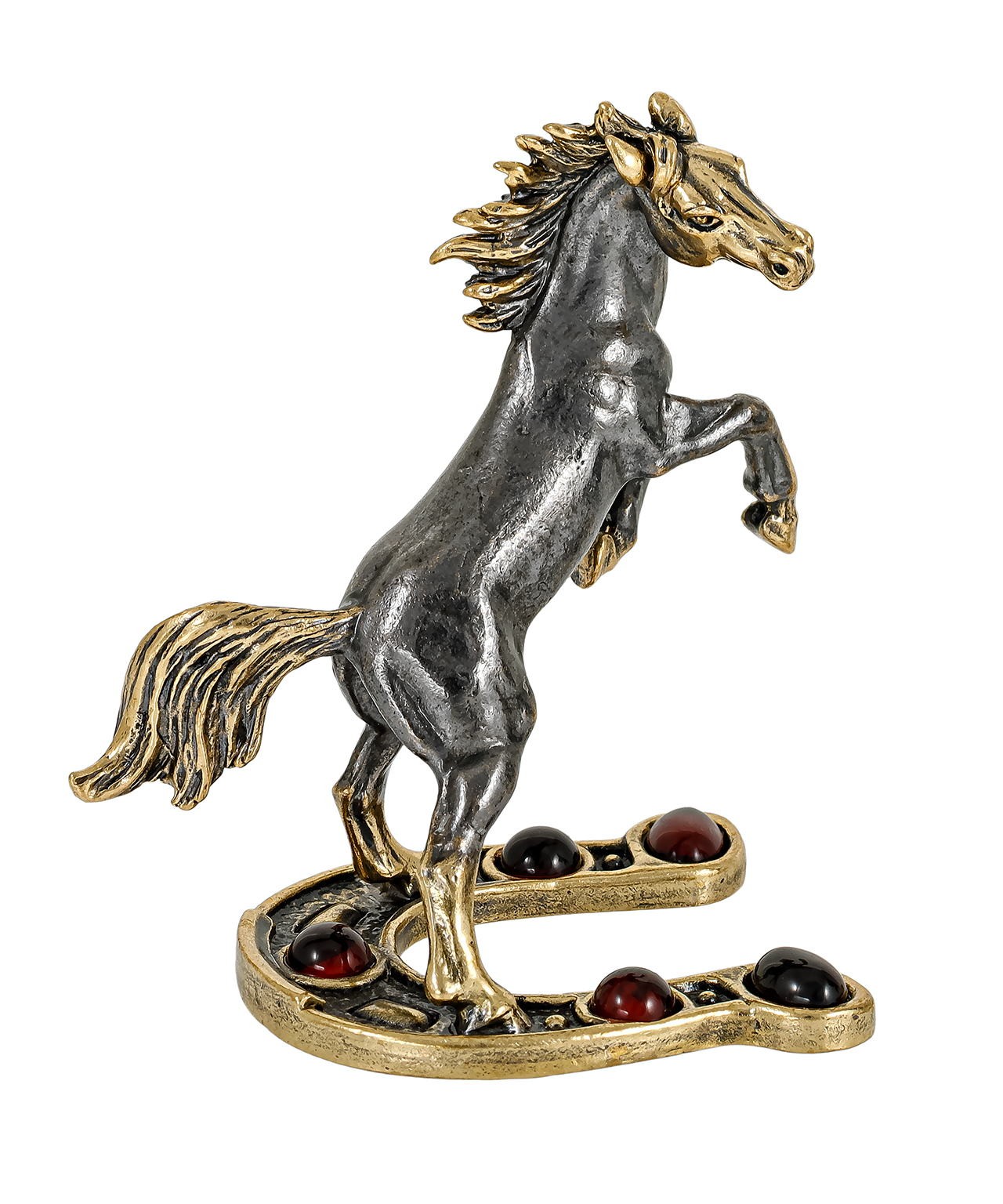 картинка Лошадь Мустанг на подкове 1471 от магазина El Corazon