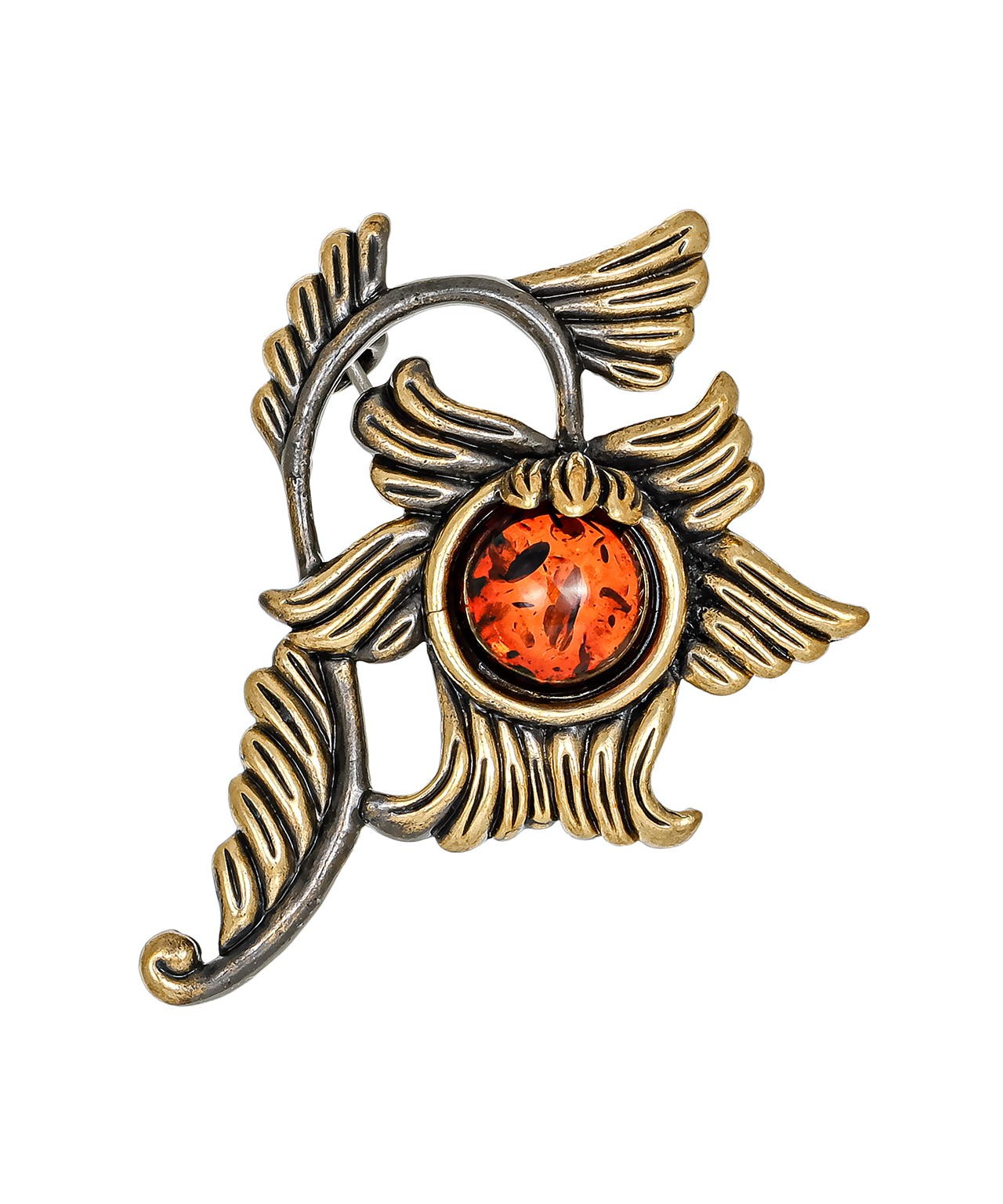 картинка Брошь Шиповник 3833.4 от магазина El Corazon