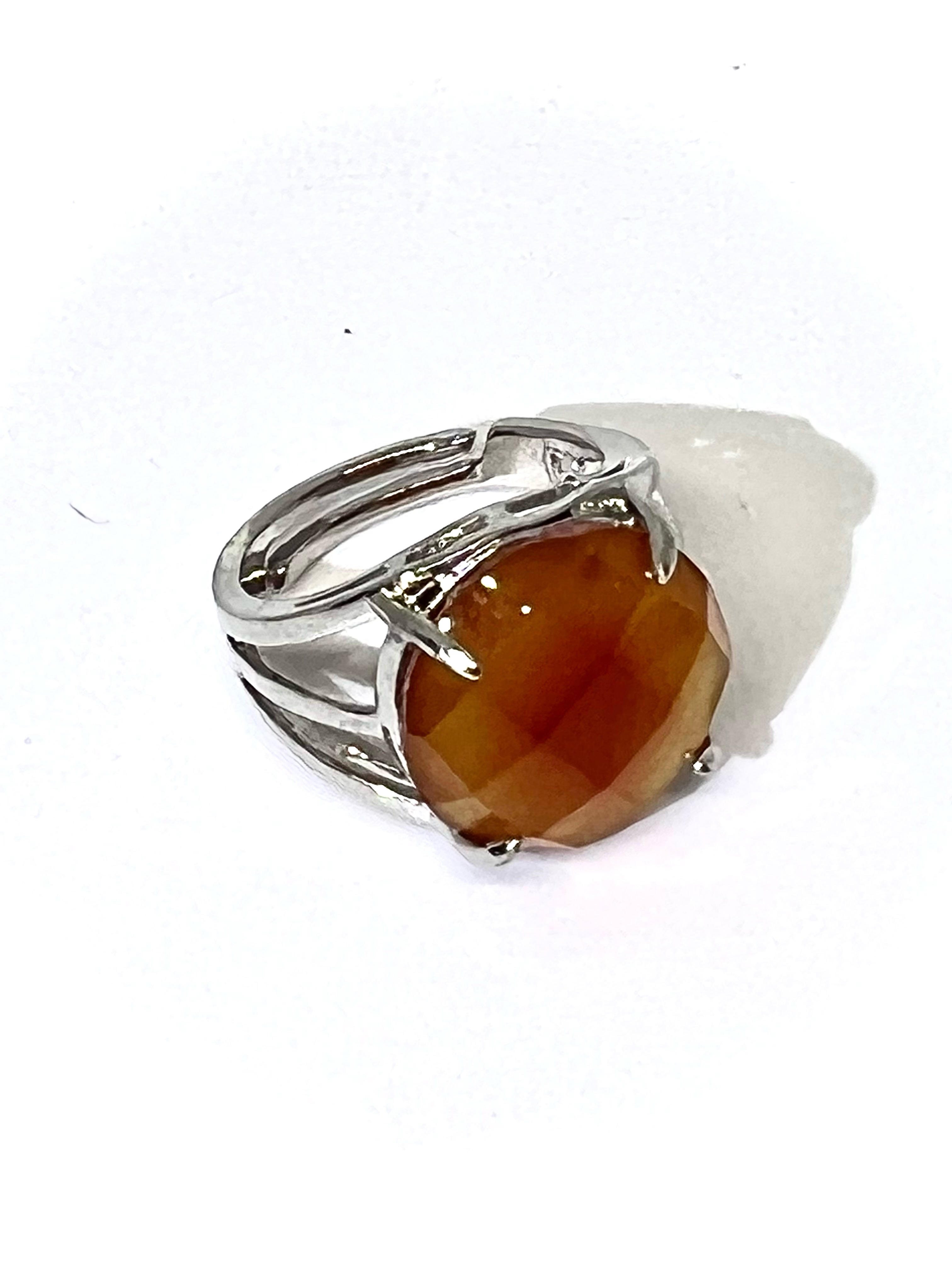 картинка Кольцо из натурального камня Сердолик 2 Ring-157 от магазина El Corazon