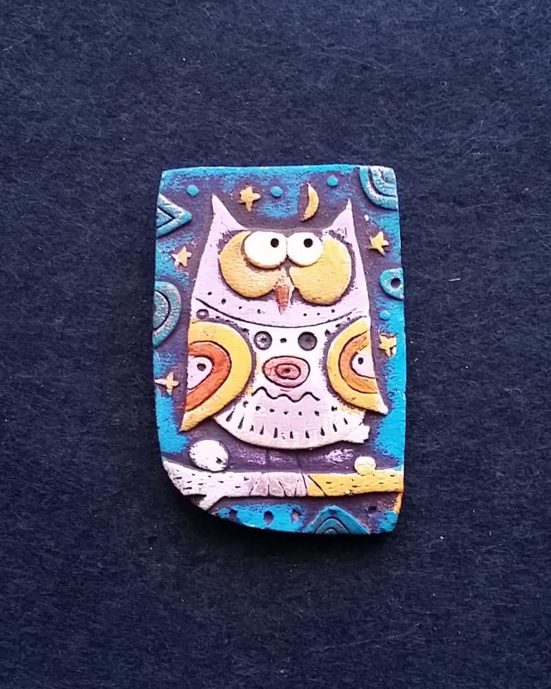 картинка Магнит Сова CF-M-054 от магазина El Corazon