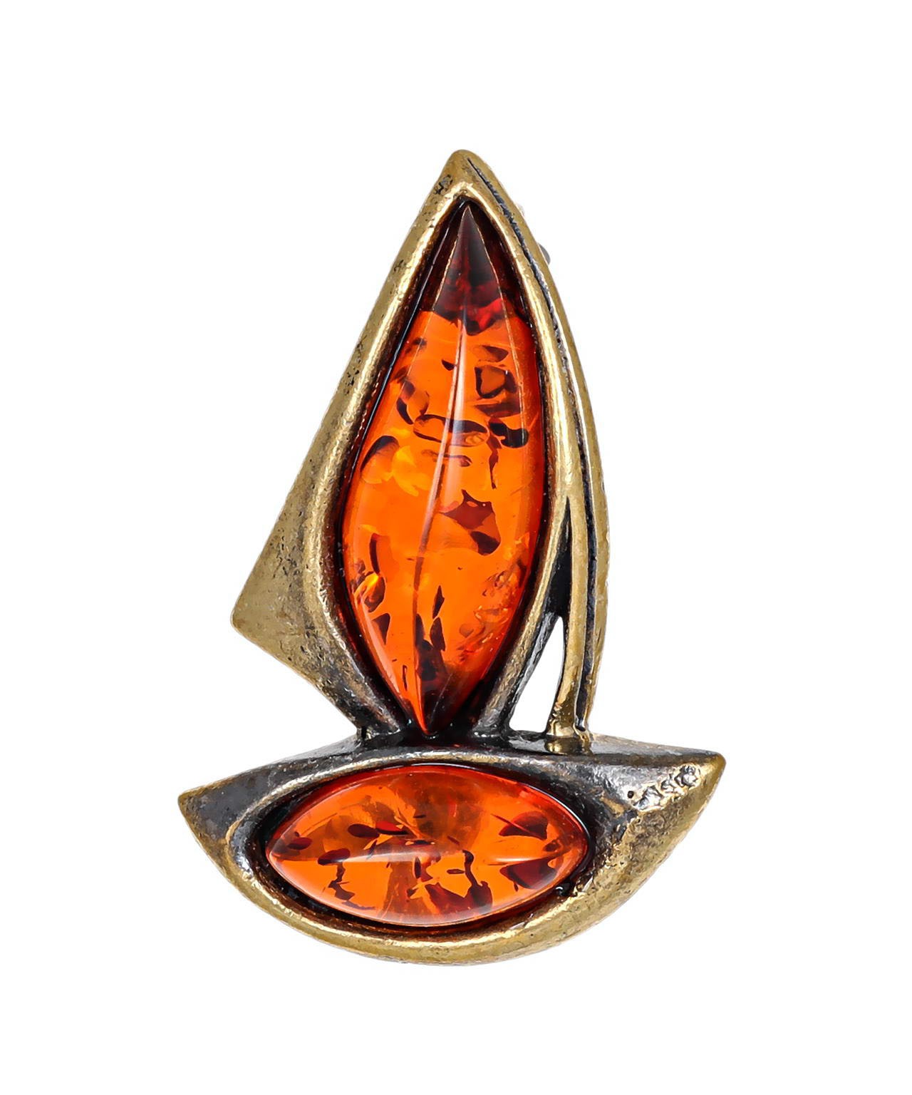 картинка Брошь Парусник 2662.4 от магазина El Corazon