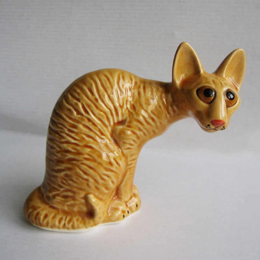картинка Фаянсовая скульптура Корниш рекс Sr-VH-314 от магазина El Corazon