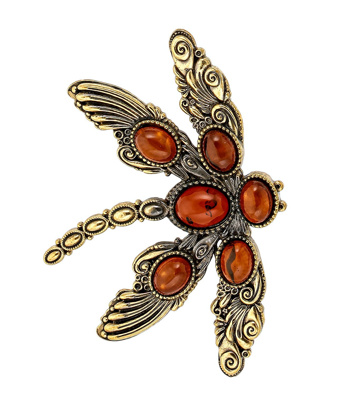 картинка Брошь Стрекоза Марселла 663.4 от магазина El Corazon