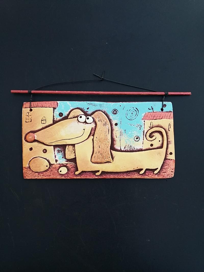 картинка Панно Такса CF-P-084 от магазина El Corazon