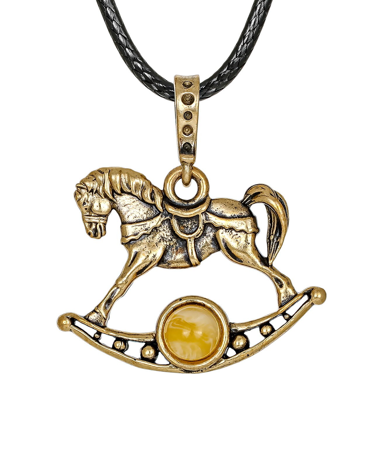 картинка Подвеска Лошадка Качалка 3884.5-Б, белый от магазина El Corazon