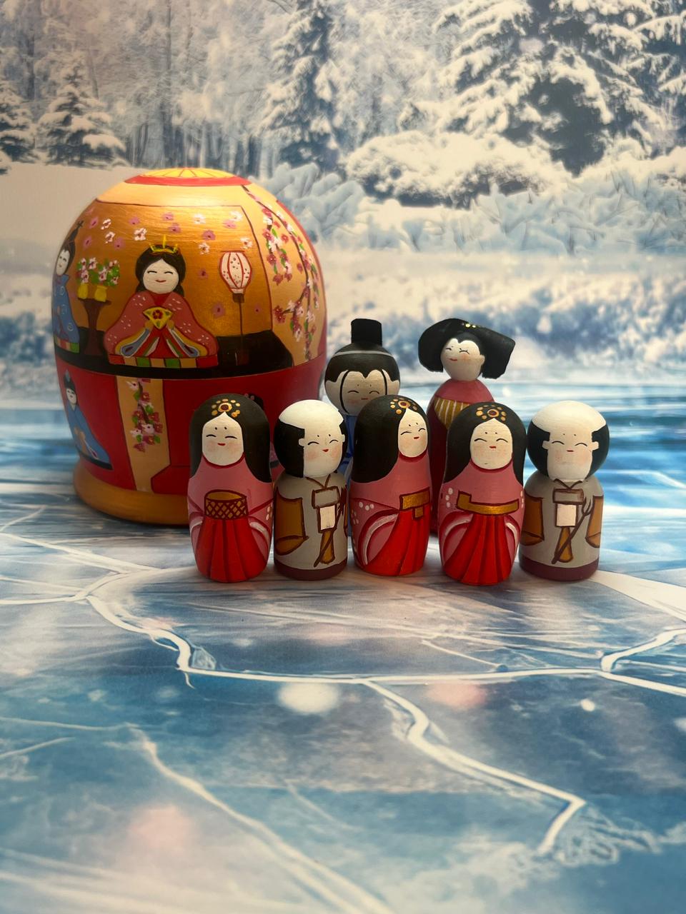 картинка Матрешка «Япония» MD-004 от магазина El Corazon