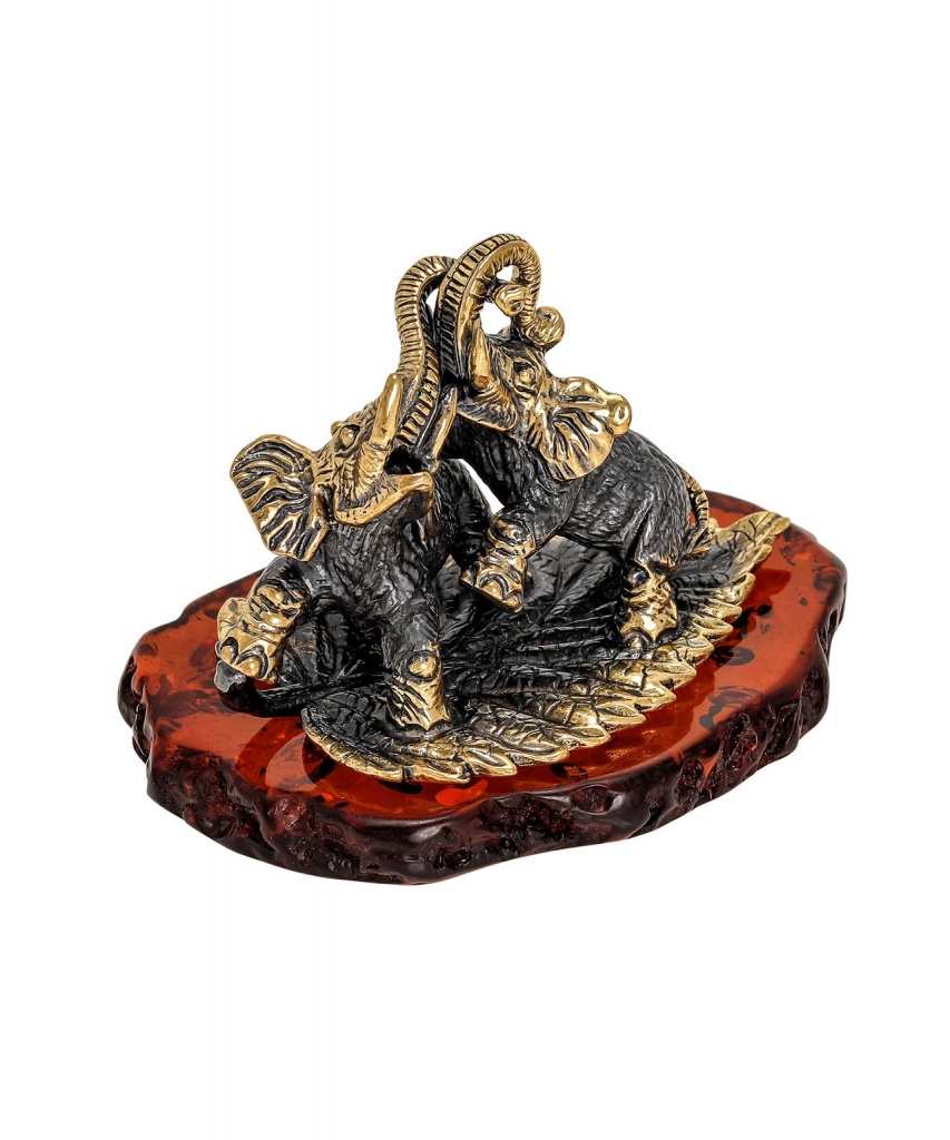 картинка Слоны на Листике 1915 от магазина El Corazon