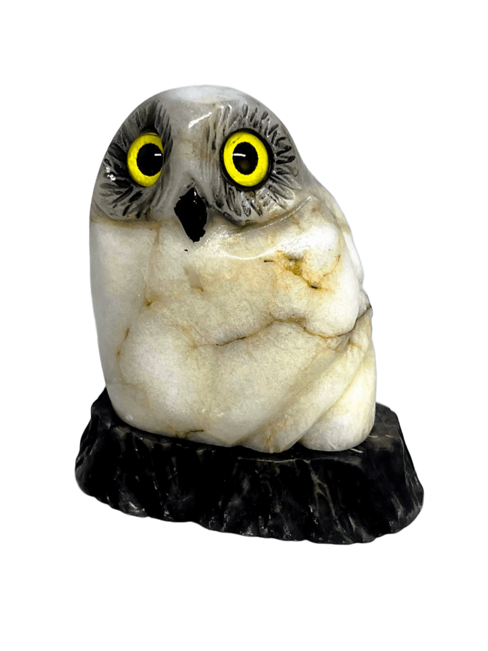 картинка Статуэтка Совушка из натурального камня Sr-Bor088 от магазина El Corazon