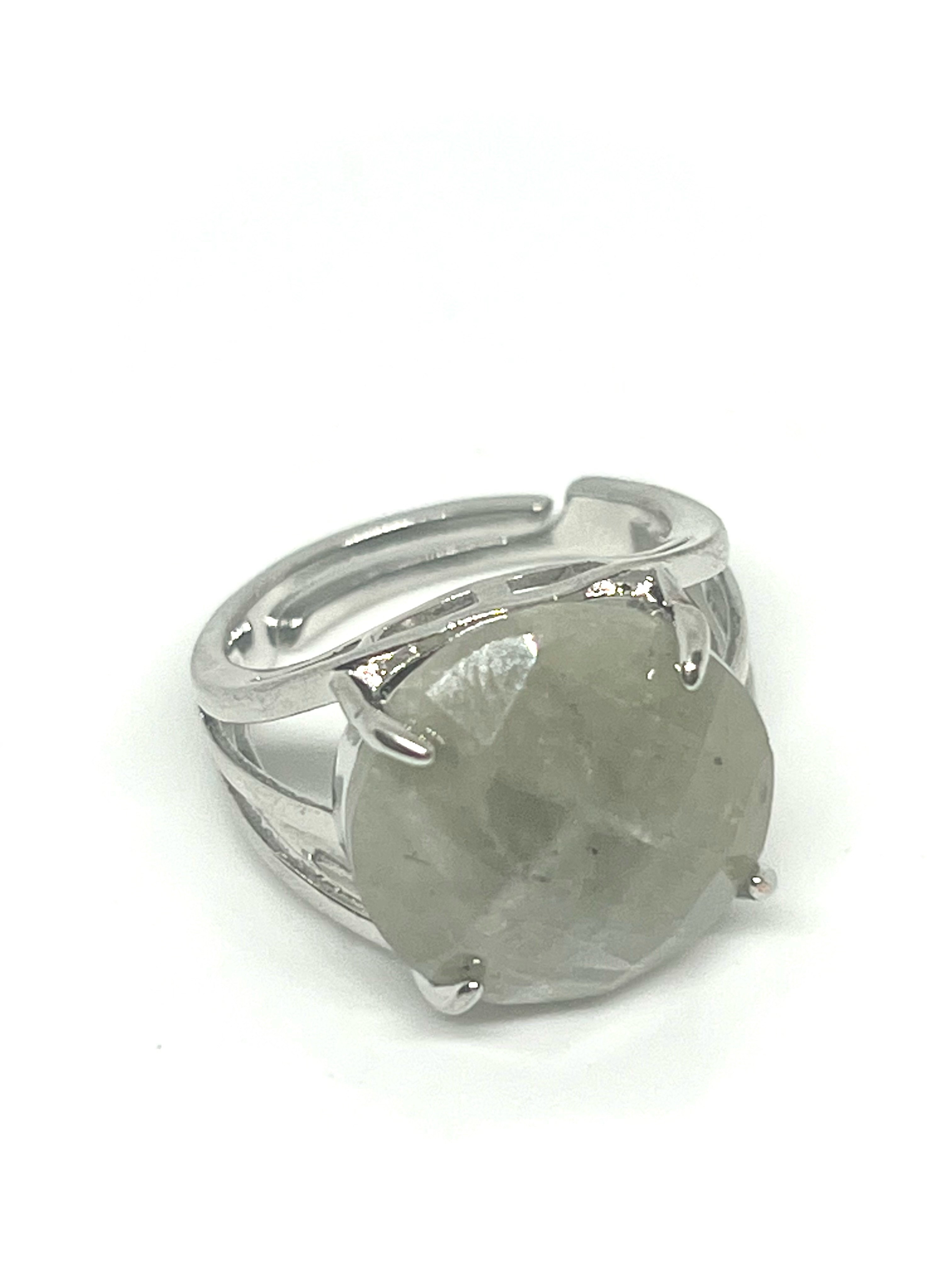 картинка Кольцо из натурального камня Лабрадорит Ring-165 от магазина El Corazon