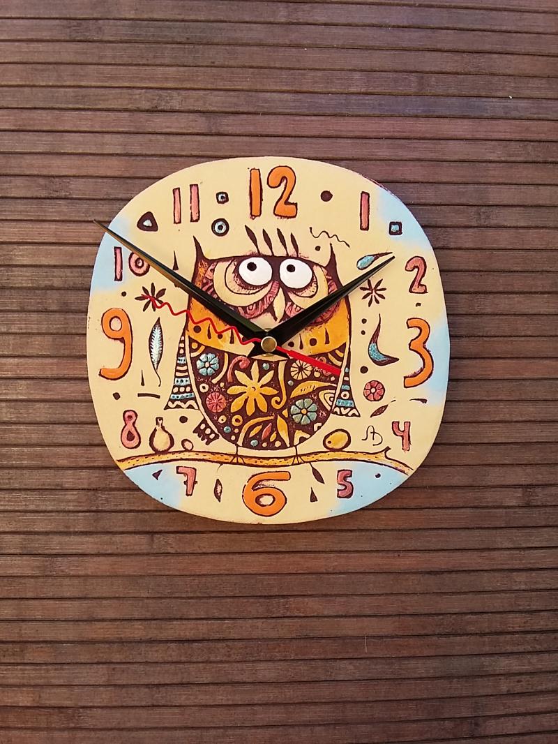 картинка Настенные часы "Сова" CF-Cl-109 от магазина El Corazon