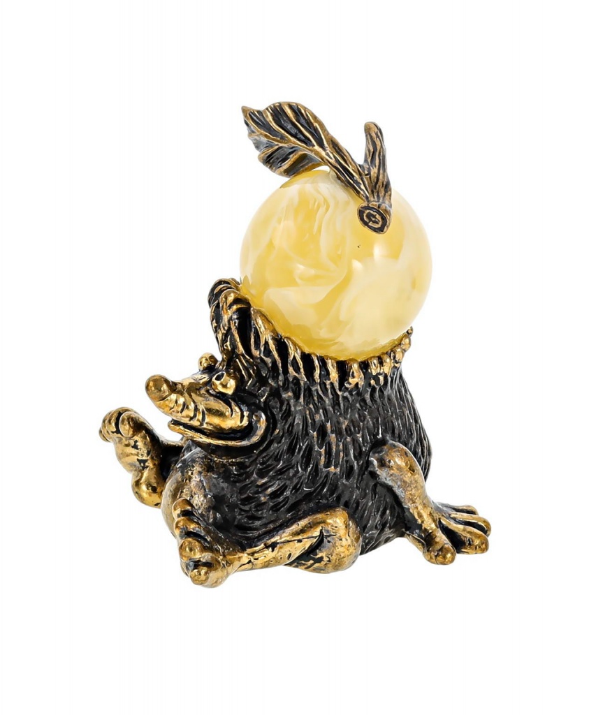 картинка Еж маленький 114-Б, белый от магазина El Corazon