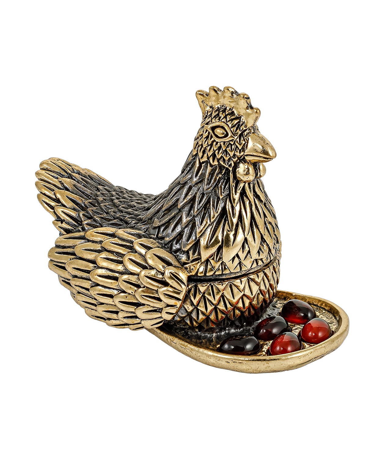 картинка Птица Курочка наседка Шкатулка 1580 от магазина El Corazon