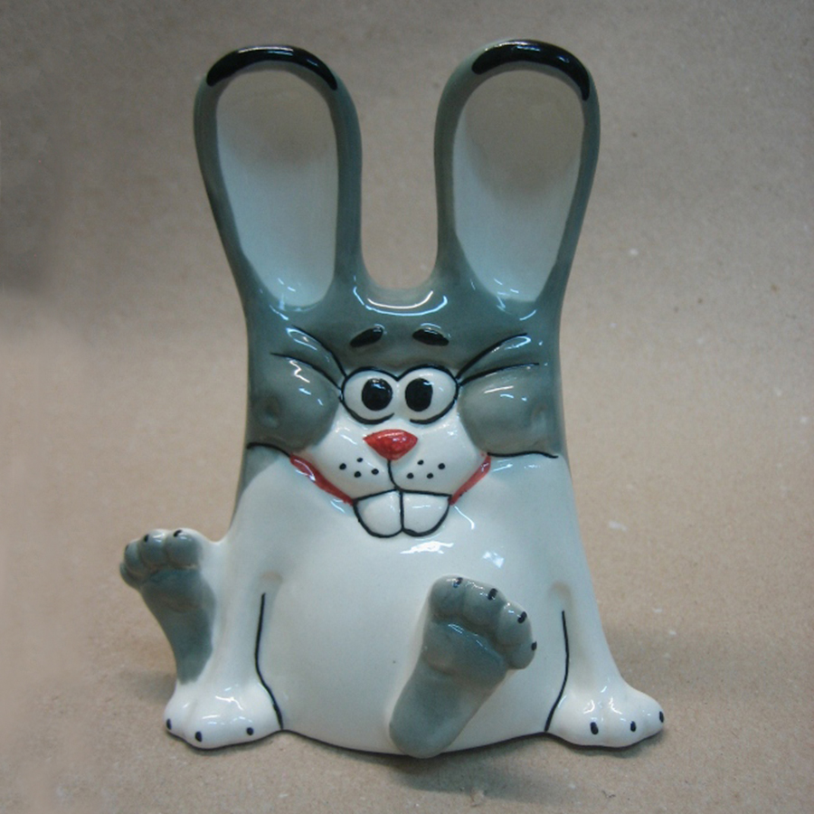 картинка Фаянсовая скульптура Заяц Sr-VH-225 от магазина El Corazon