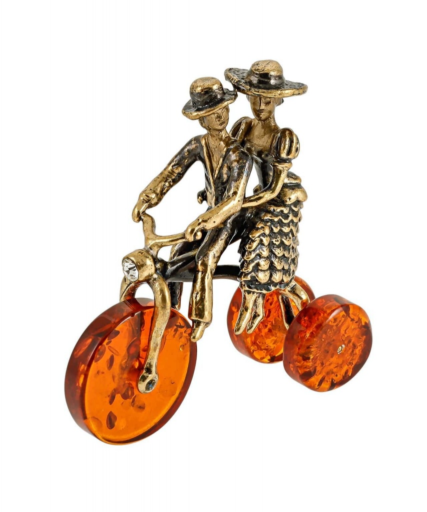 картинка Парочка на велосипеде 356 от магазина El Corazon