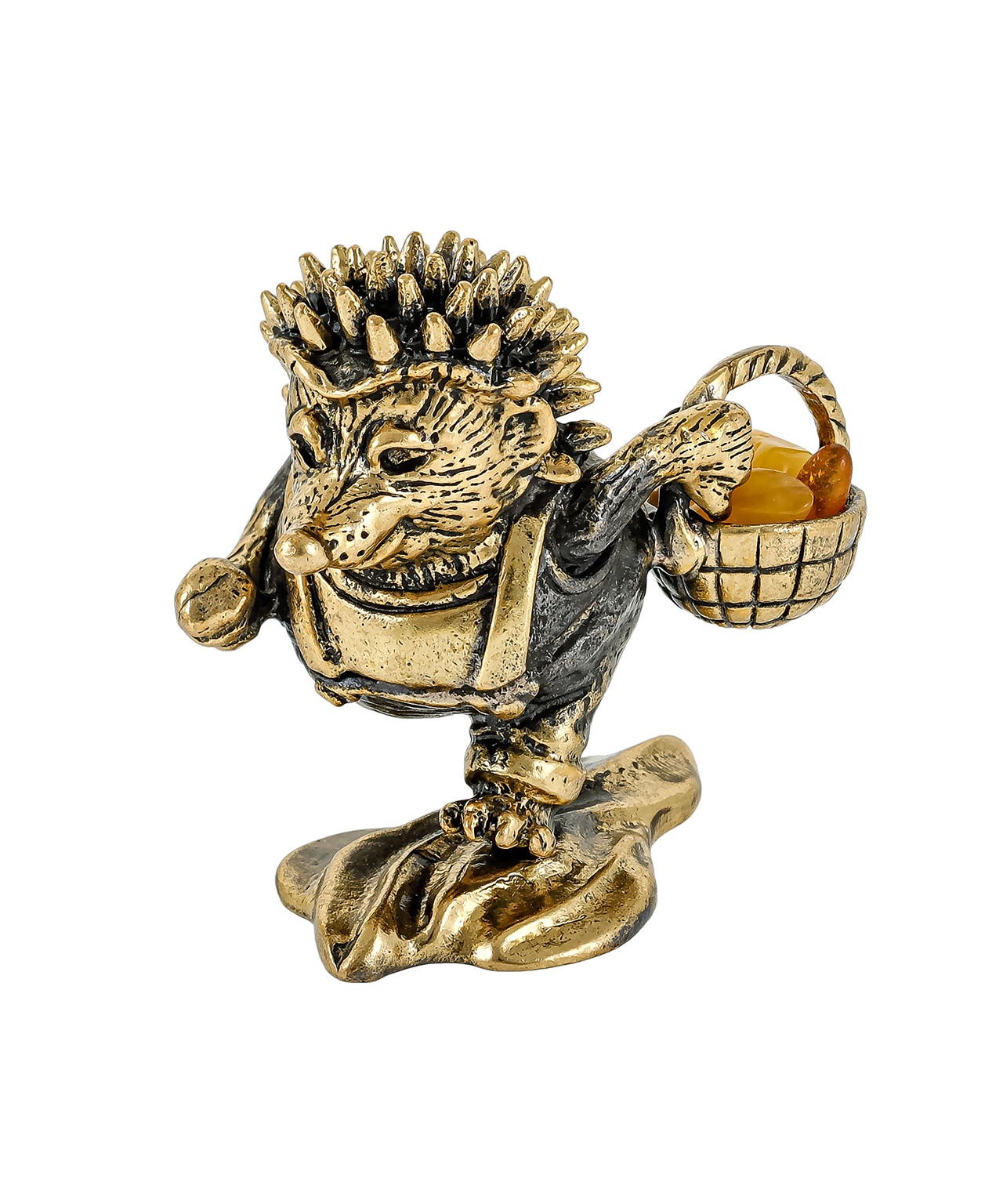 картинка Ежик с Лукошком без подставки 3571.1 от магазина El Corazon