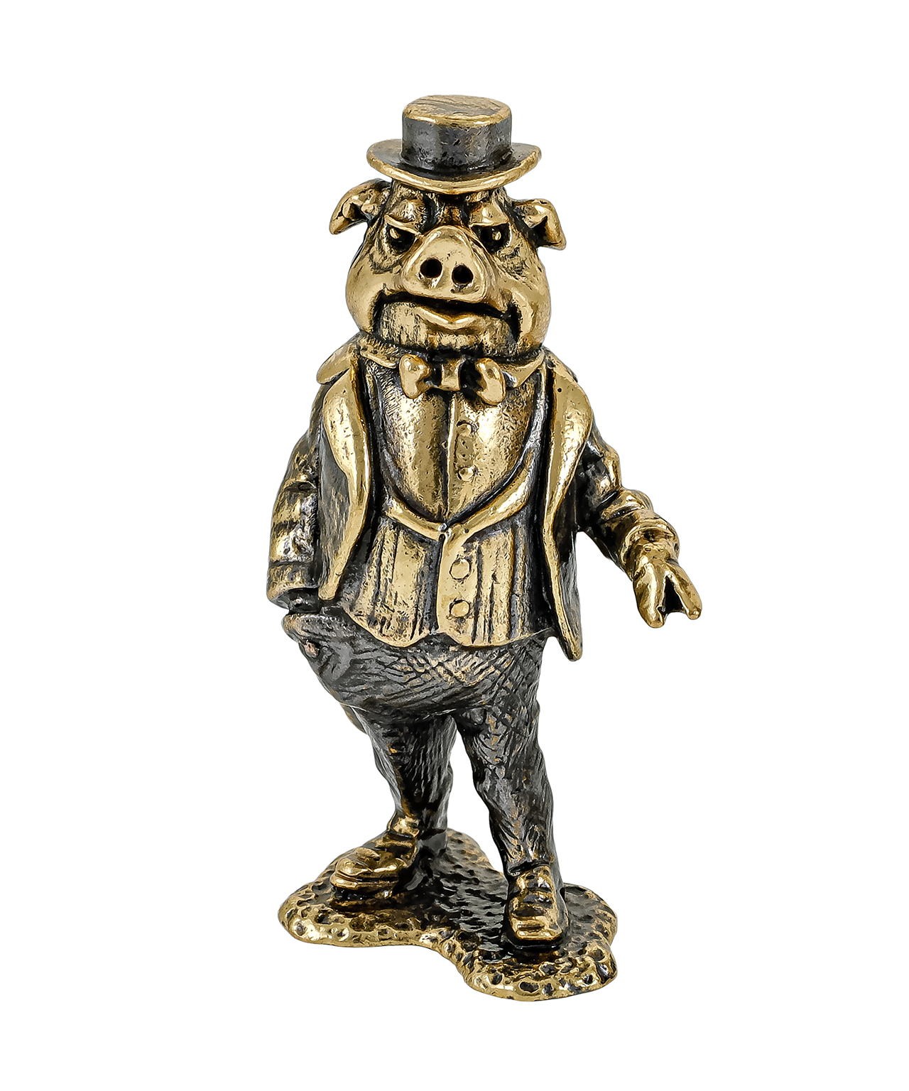 картинка Свинья Джентльмен без подставки 3720.1 от магазина El Corazon