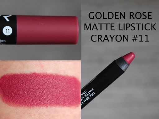 картинка Golden Rose 11 Матовая помада-карандаш для губ Matte Lipstick Crayon от магазина El Corazon