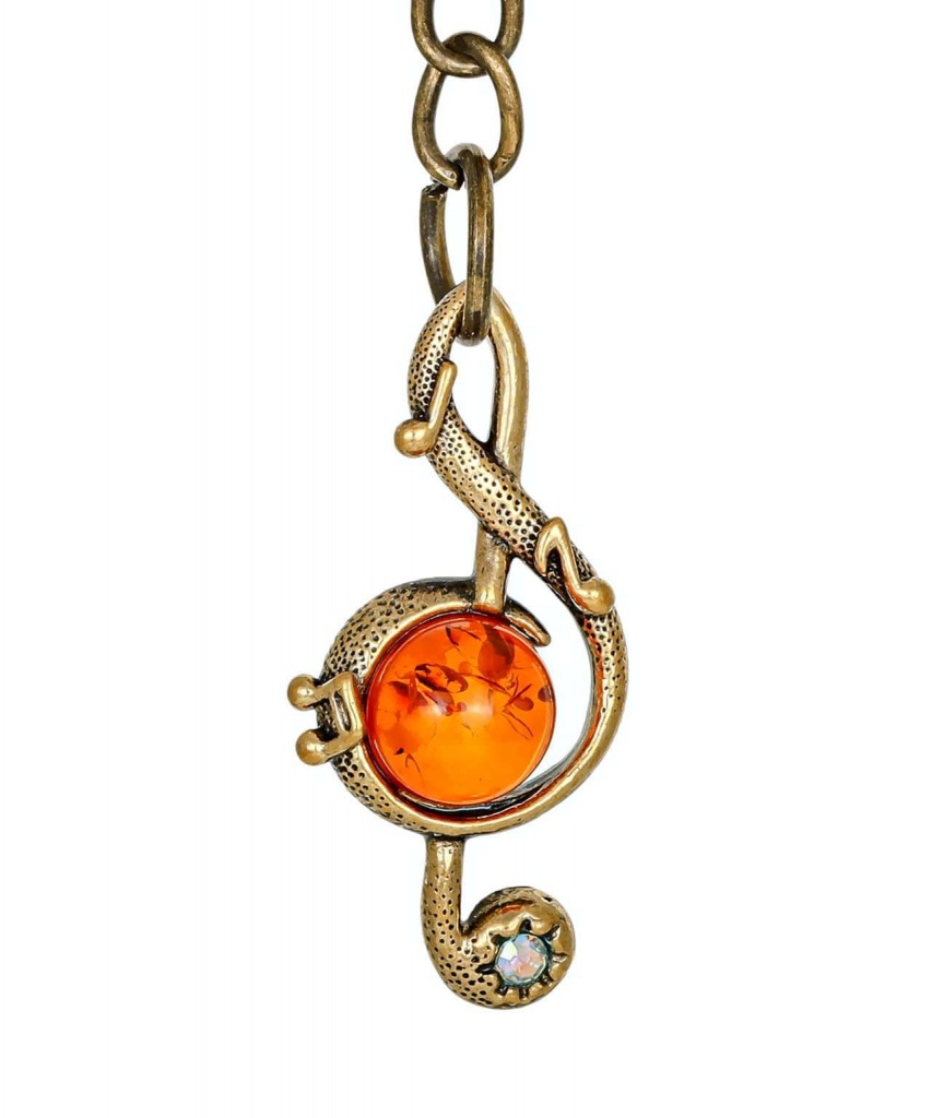 картинка Брелок Скрипичный ключ маленький 560 от магазина El Corazon