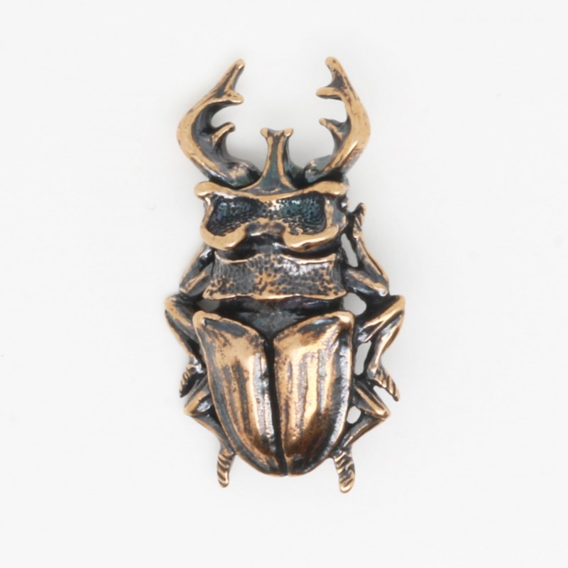 картинка Брошка Жук-рогач РЗ-БР193511БР от магазина El Corazon