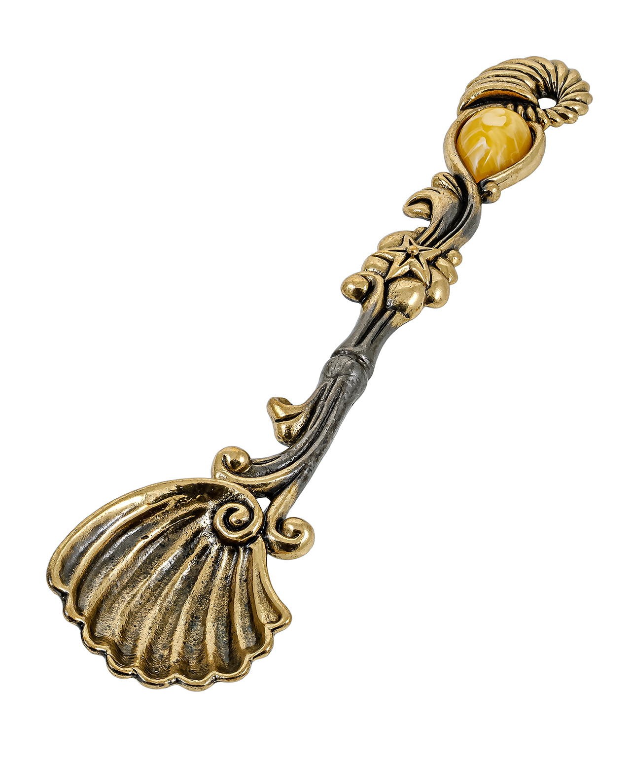 картинка Ложка Ракушка Океан 1515-Б, белый от магазина El Corazon