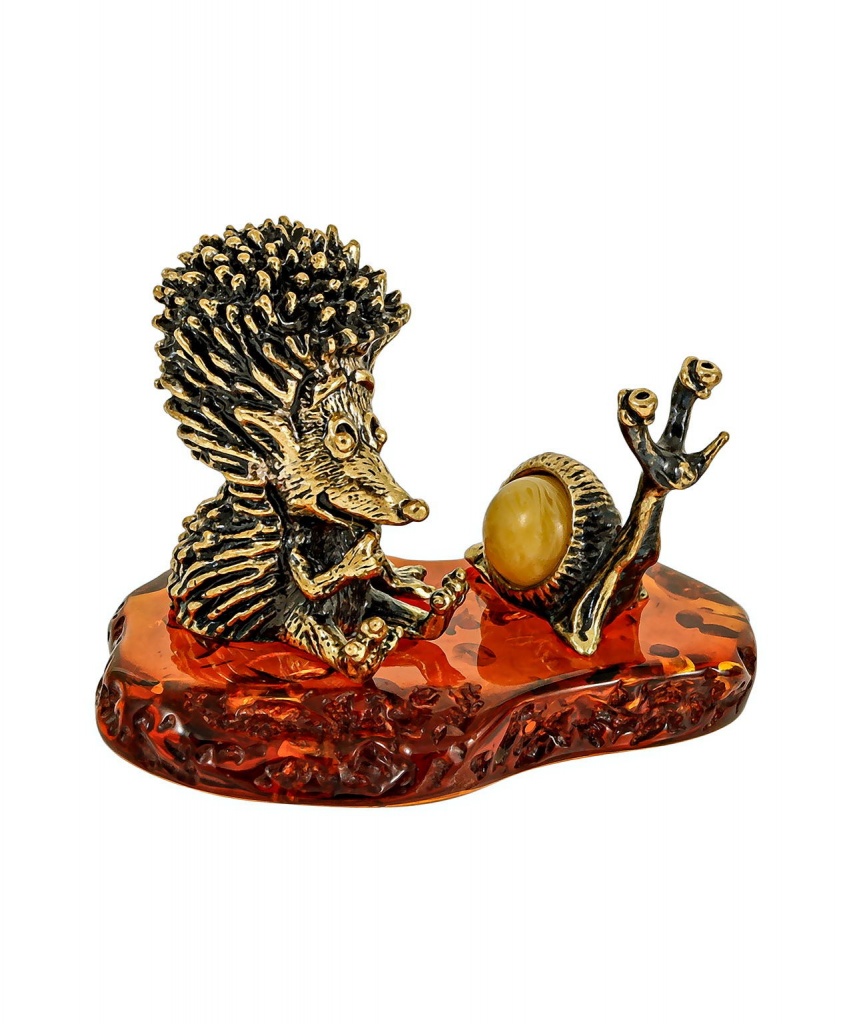 картинка Ежик с улиткой 3535 от магазина El Corazon