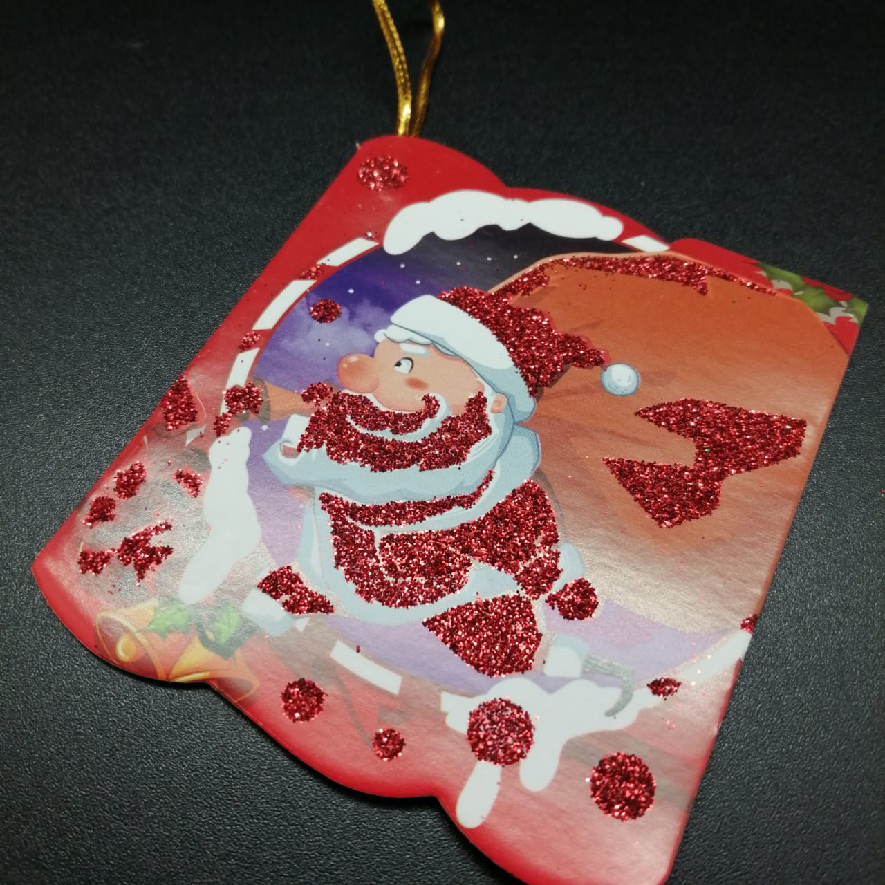 картинка Подвесная Новогодняя открытка 03 от магазина El Corazon