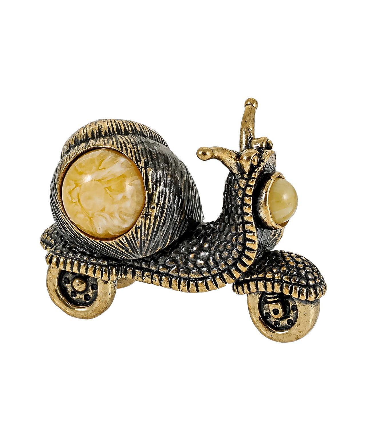 картинка Улитка Мотоцикл 1700-Б, белый от магазина El Corazon