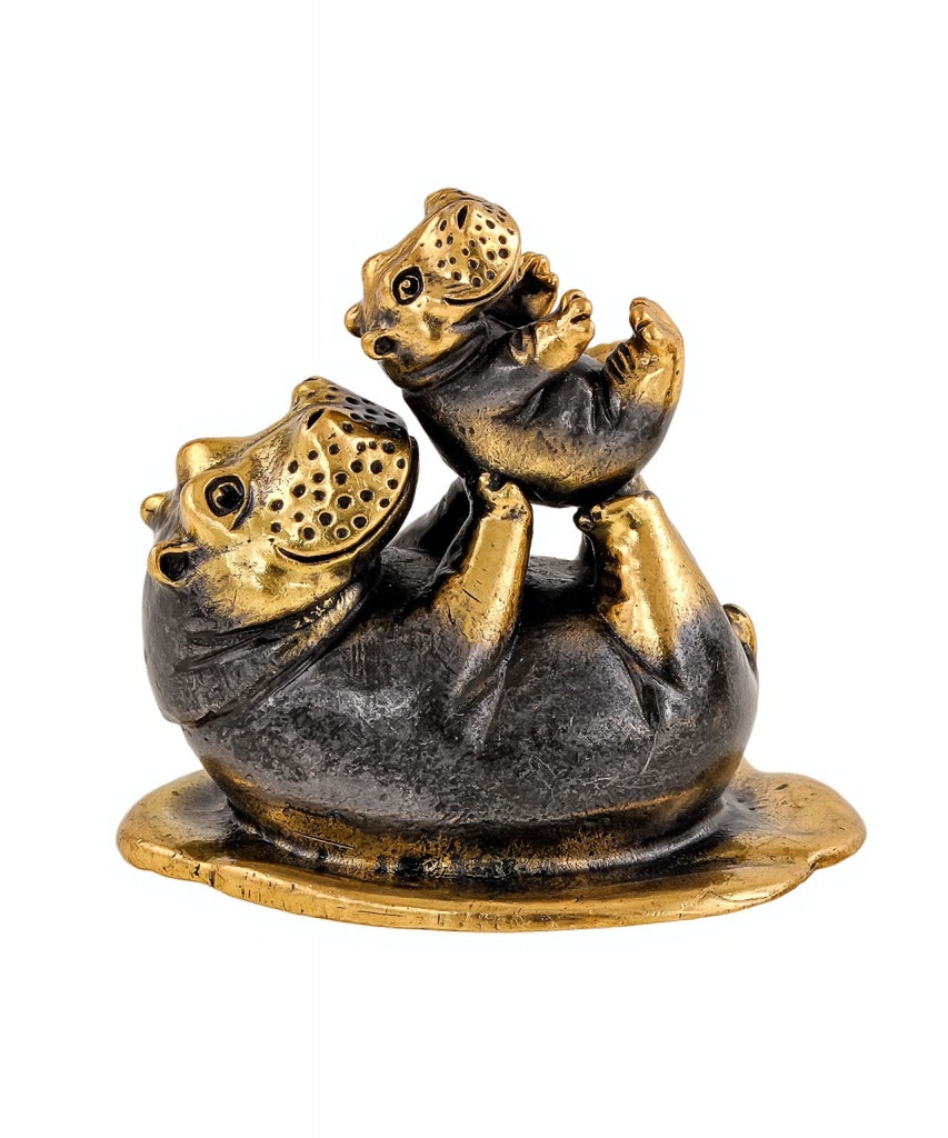 картинка Бегемоты Речная забава без подставки 2256.1 от магазина El Corazon