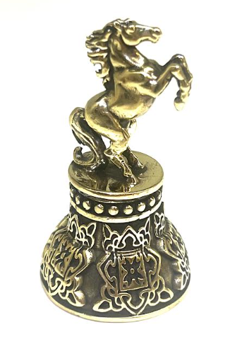 картинка Лошадка - колокольчик  (Крымский Хан) Кх-00009 от магазина El Corazon