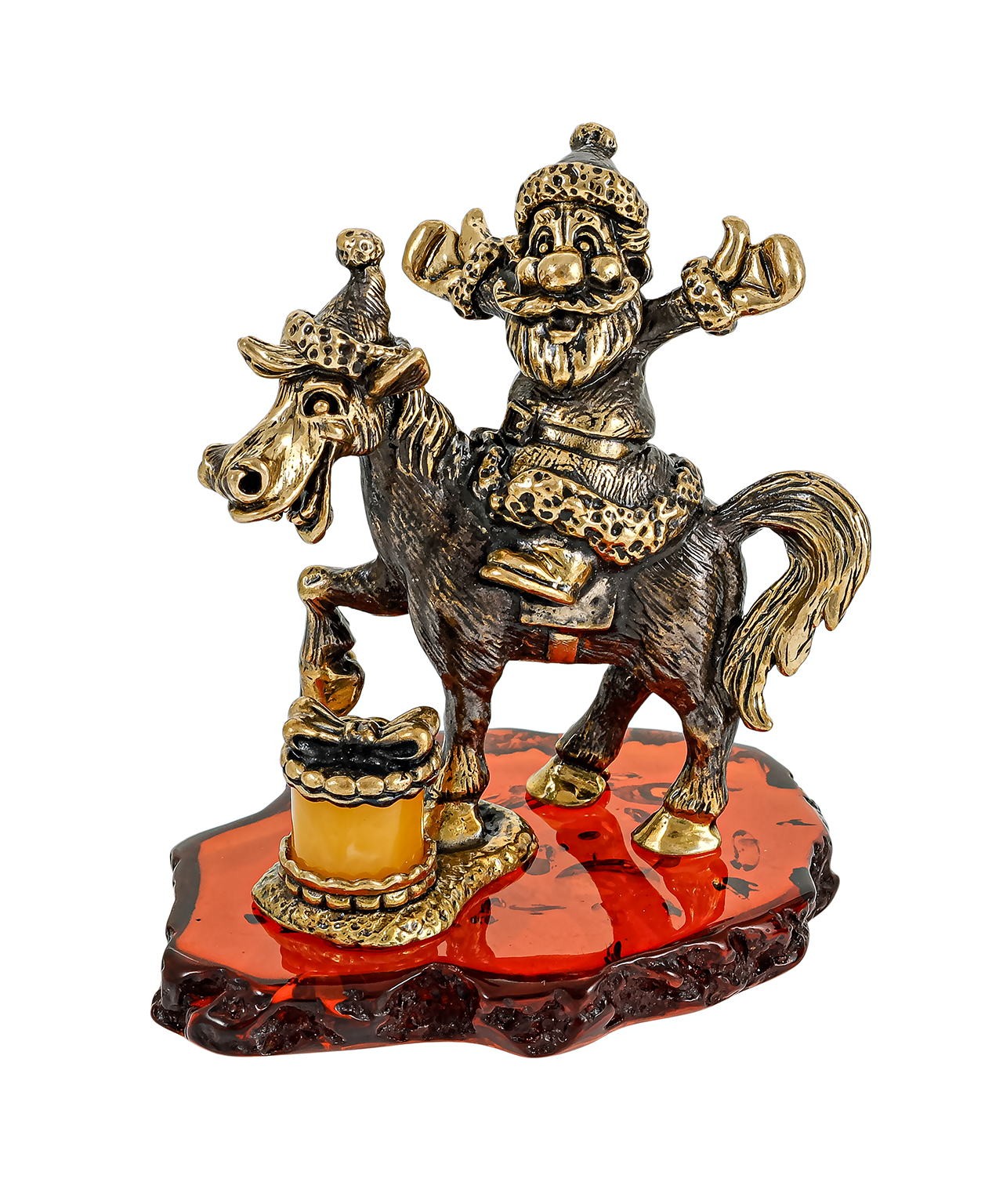 картинка Лошадь с дедулей 3605 от магазина El Corazon