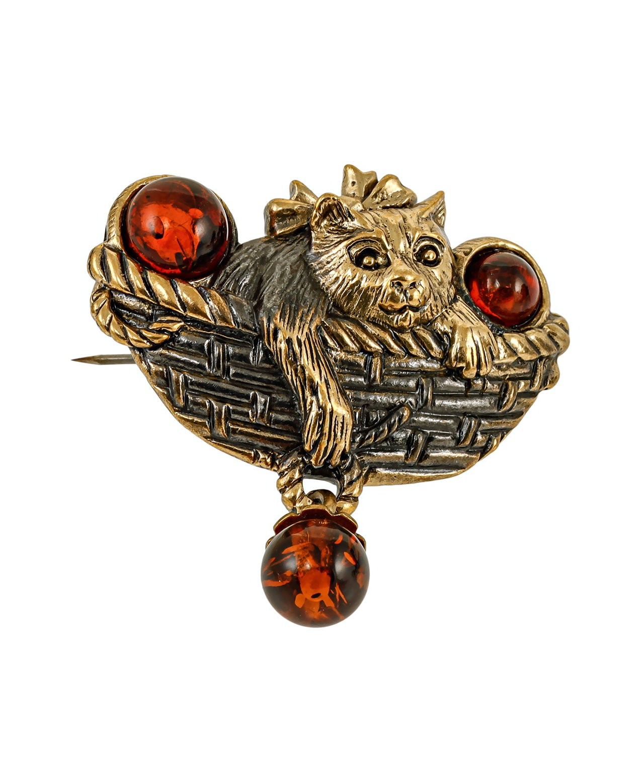 картинка Брошь Котенок Сюрприз 3775.4 от магазина El Corazon