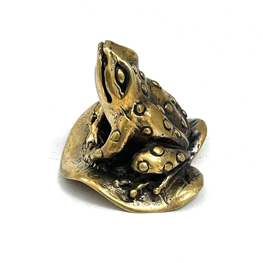 картинка Статуэтка Лягушка на кувшинке КР-226С от магазина El Corazon