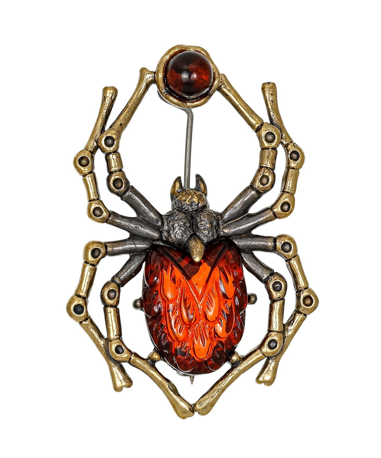 картинка Брошь Паук Цветочный 1368.4 от магазина El Corazon