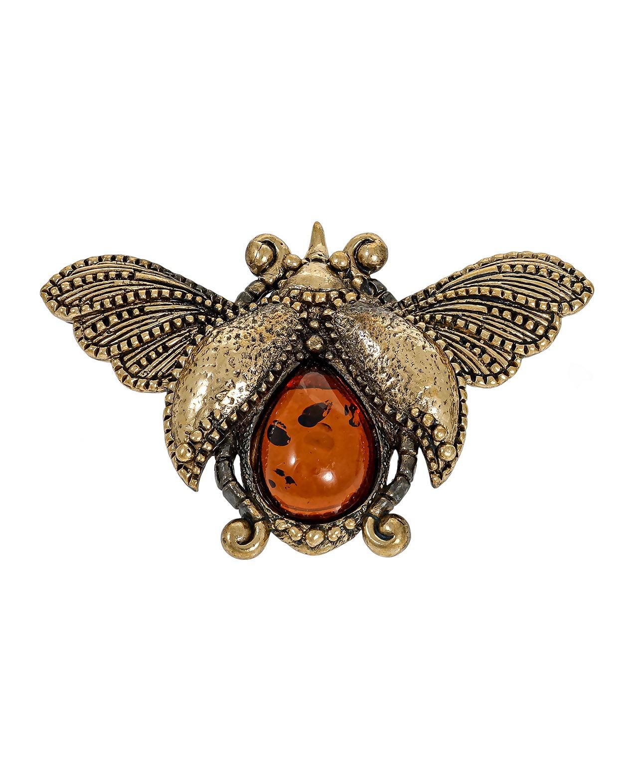 картинка Брошь Жук Майский Точечка 976.4 от магазина El Corazon