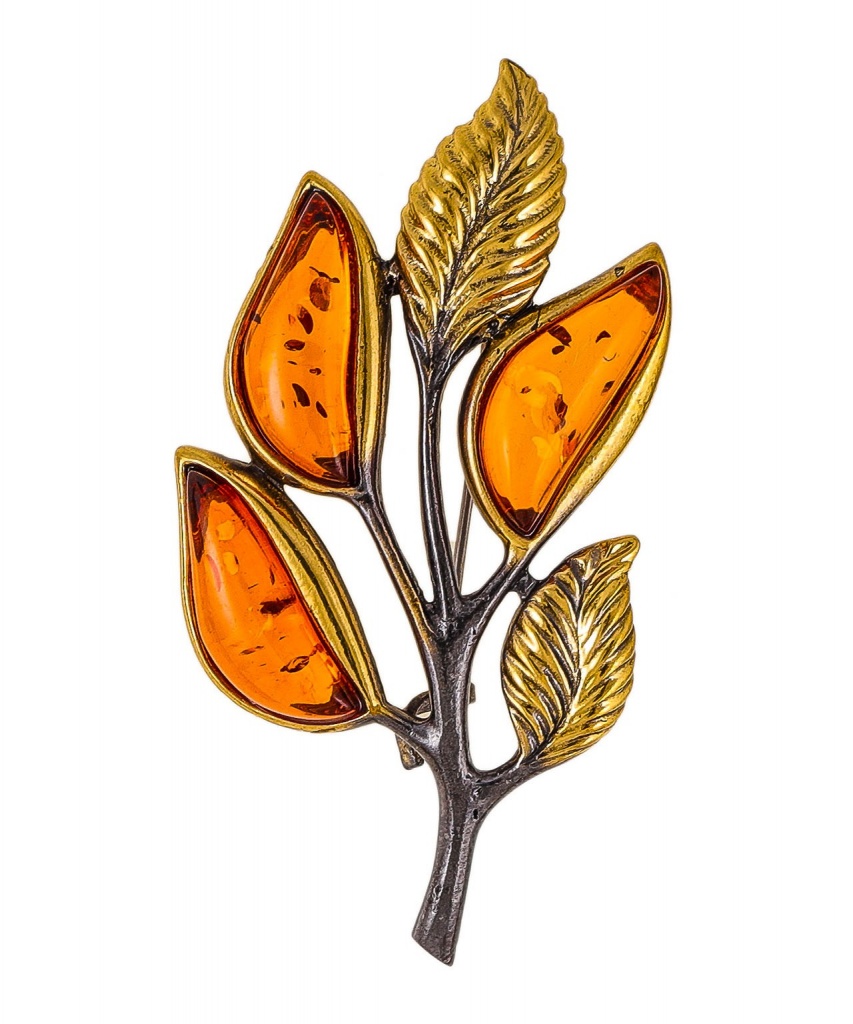 картинка Брошь веточка осень 2175.4 от магазина El Corazon
