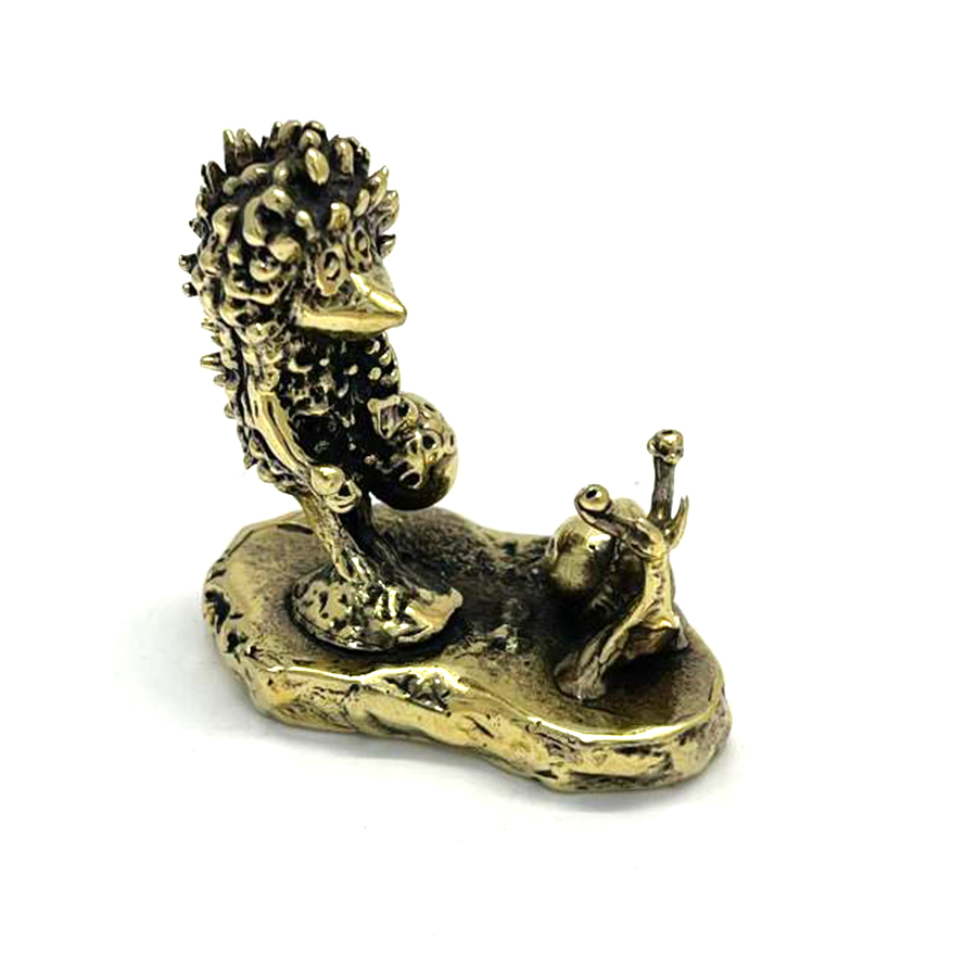 картинка Статуэтка Ежик и улитка1 КР-190С от магазина El Corazon