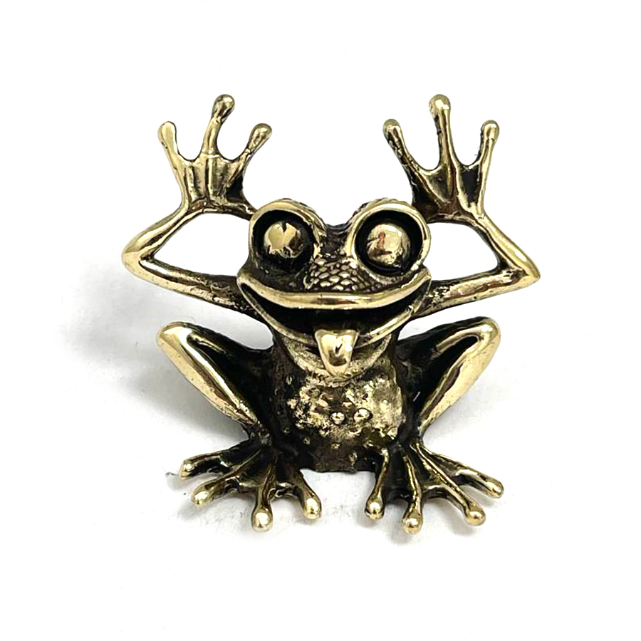 картинка Статуэтка Лягушка Кривляка КР-223С от магазина El Corazon