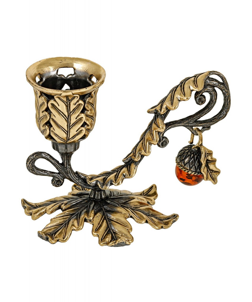 картинка Подсвечник Дубовая веточка 3391 от магазина El Corazon