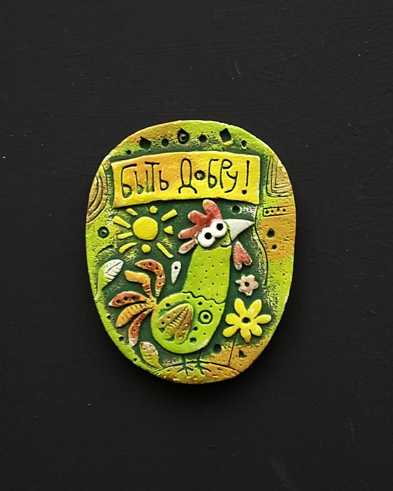 картинка Магнит Петух Быть добру CF-M-128 от магазина El Corazon