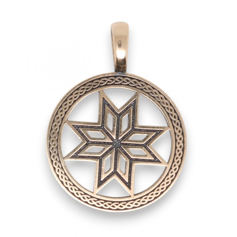 картинка Подвеска Алатырь прорезной двусторонний РЗ-ОС122268БР от магазина El Corazon