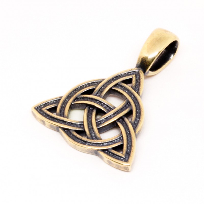 картинка Подвеска Триглав прорезной РЗ-ОС98304БР от магазина El Corazon