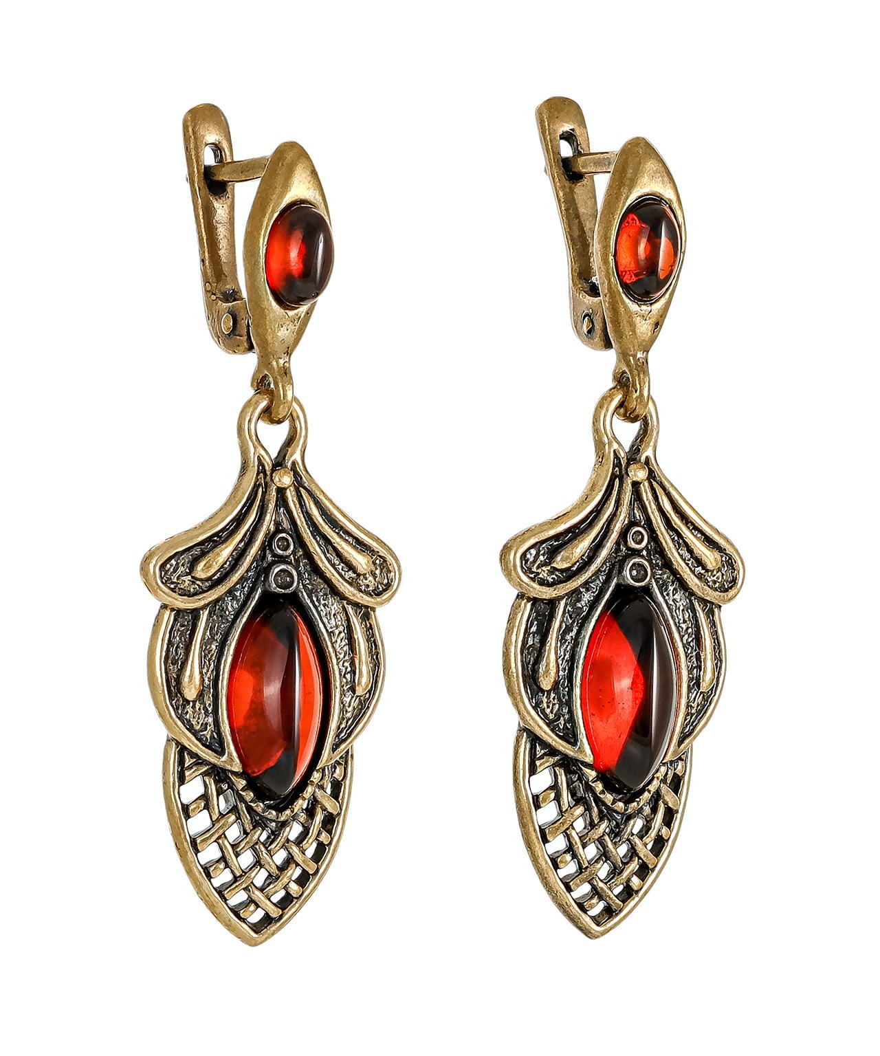 картинка Серьги Занавес 3117С от магазина El Corazon