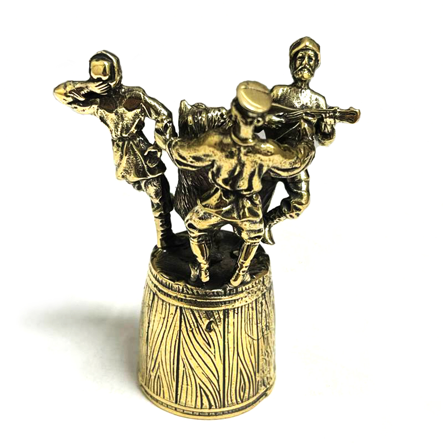 картинка Колокольчик Мужики с медведем-2 КР-288К от магазина El Corazon