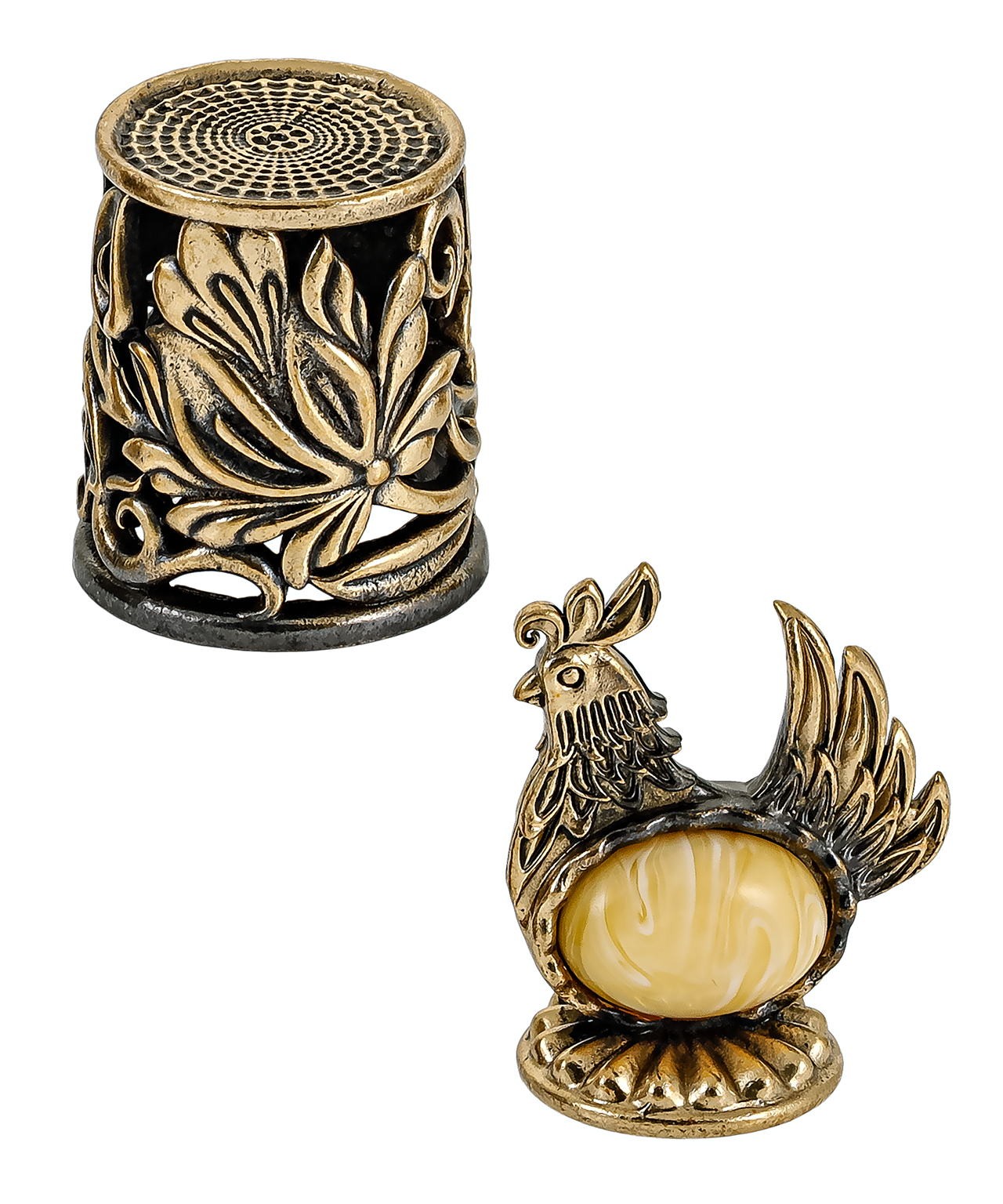 картинка Наперсток Курочка 610-Б, белый от магазина El Corazon