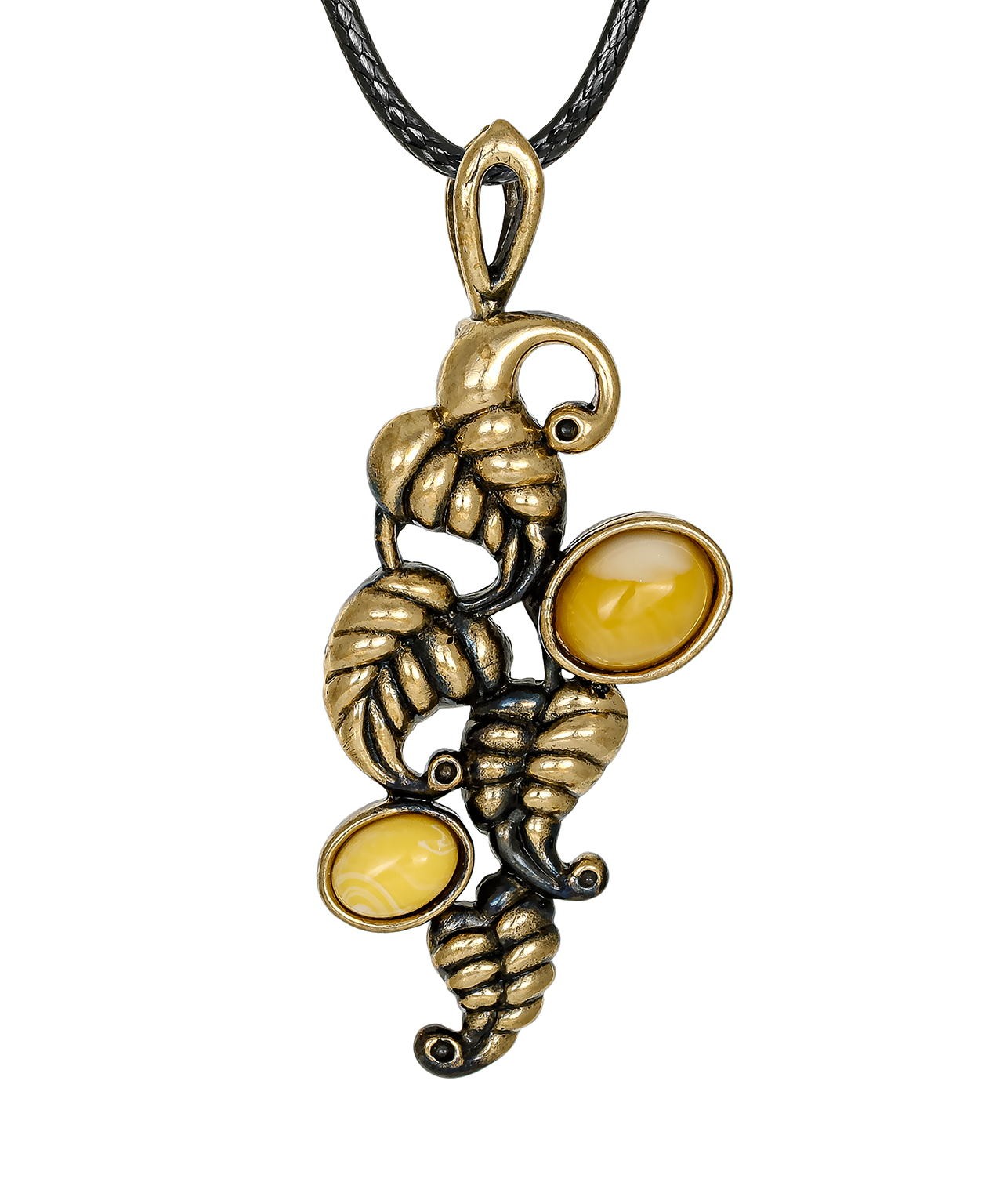 картинка Подвеска Веточка Вьюнок 3421.5-Б, белый от магазина El Corazon