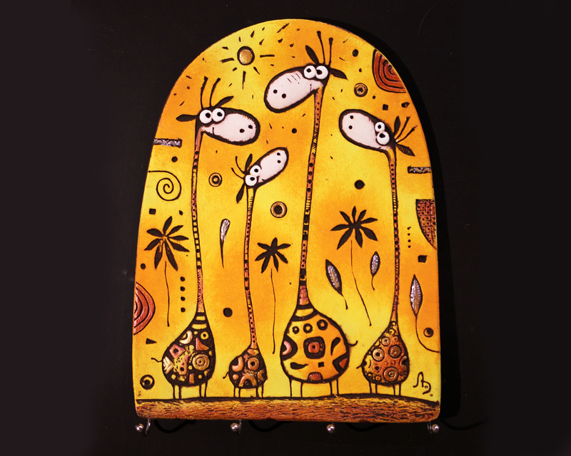 картинка Ключница Жирафы CF-K-171 от магазина El Corazon