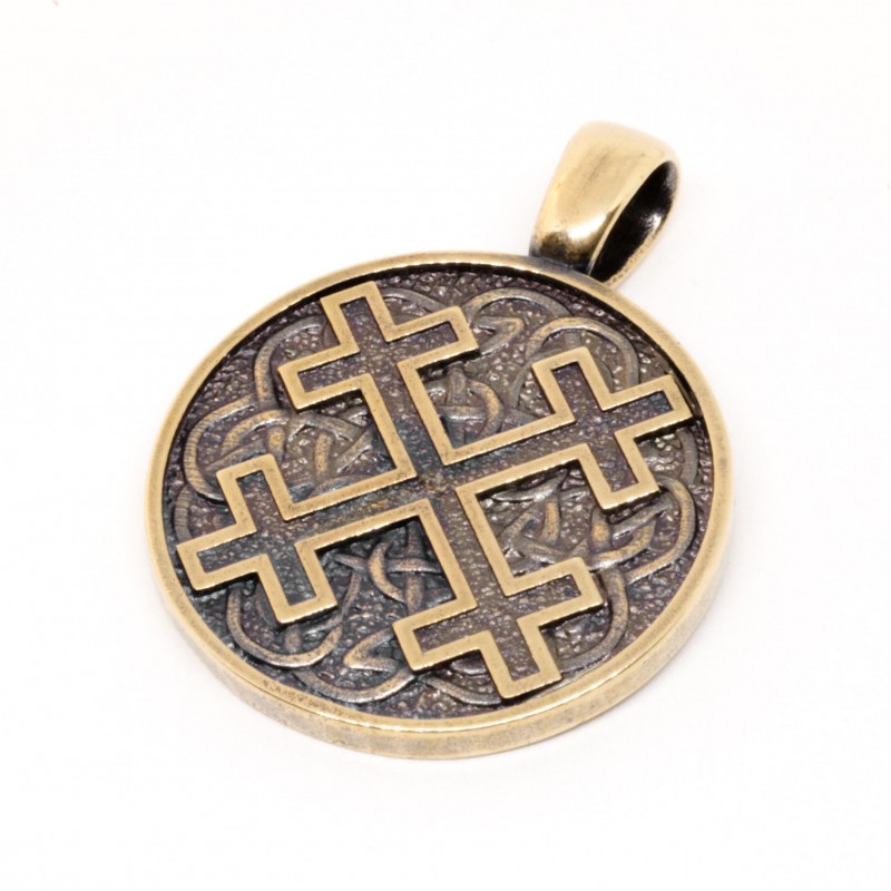 картинка Подвеска Крест Мары РЗ-ОС953710БР от магазина El Corazon